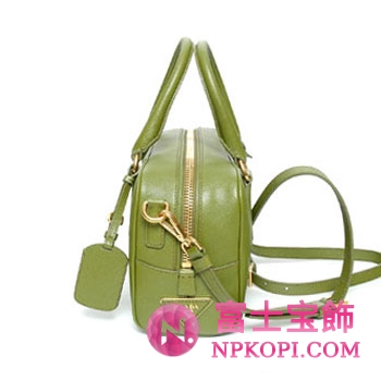 プラダ（PRADA）SAFFIANO LUX　レディース2wayハンドバッグ　グラスグリーン　BL0758-NZV-77G 